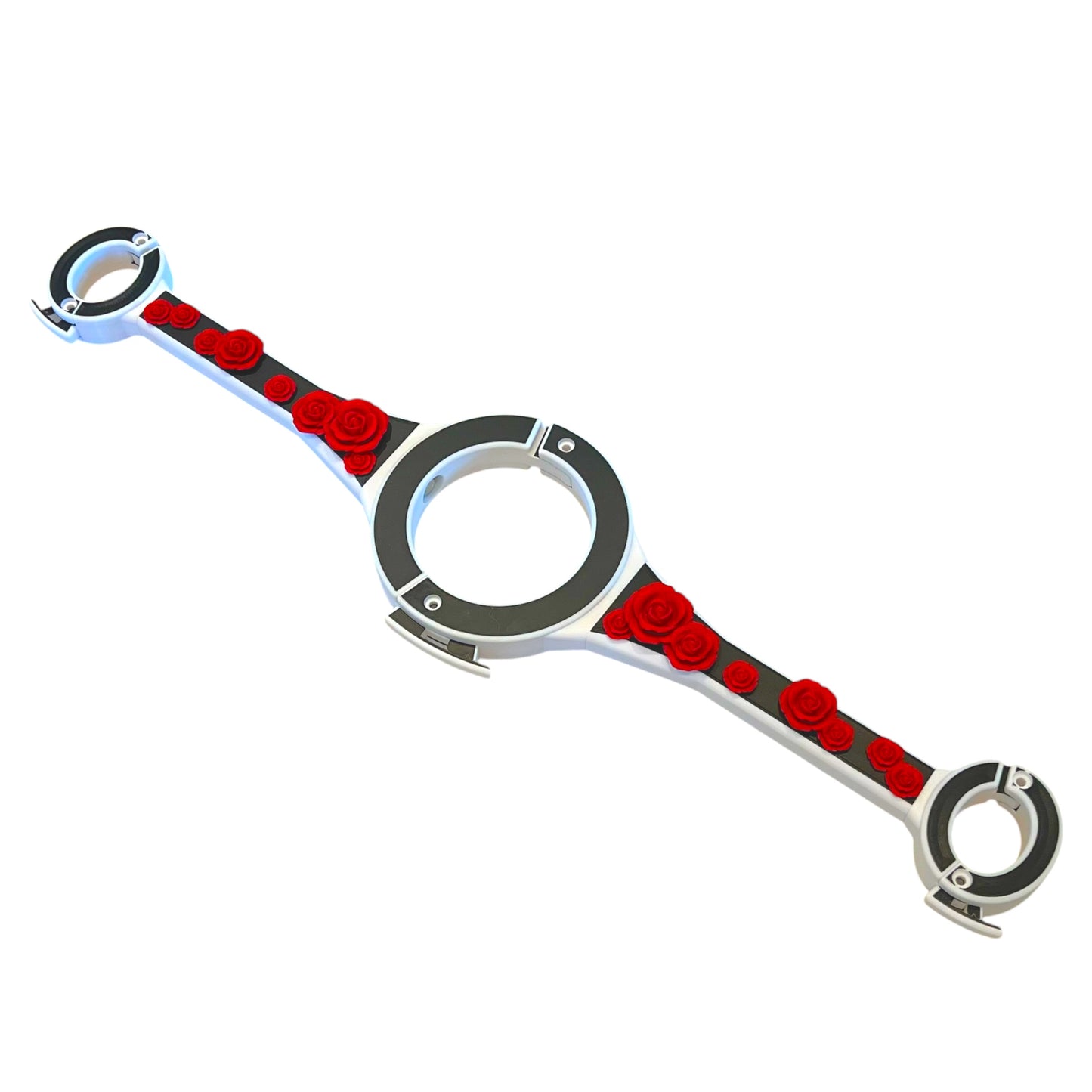 Rosen-Verbinder schmal -> breit - einzeln - für‘s BondageSystem modular