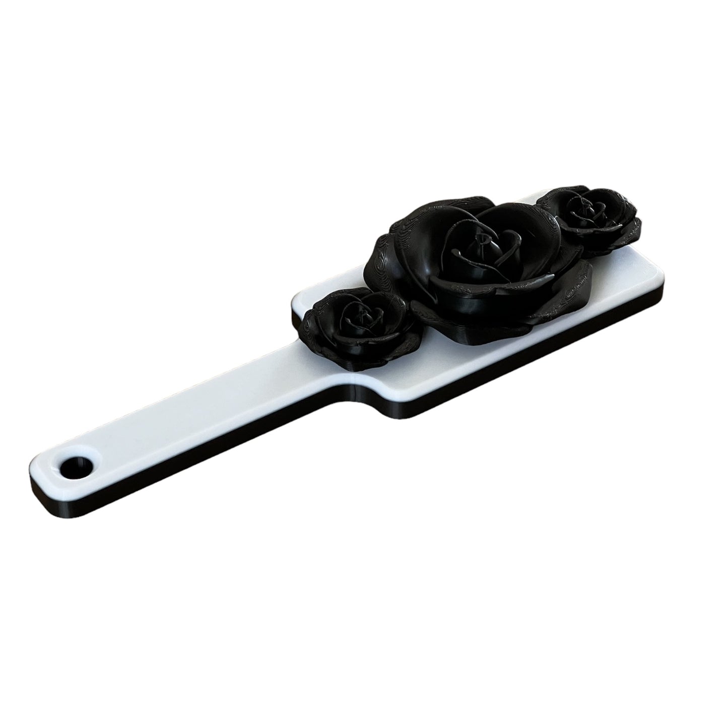 Das Rosen Paddle - BDSM Paddle mit Rosen Reliefs - SM Impact Play Paddle