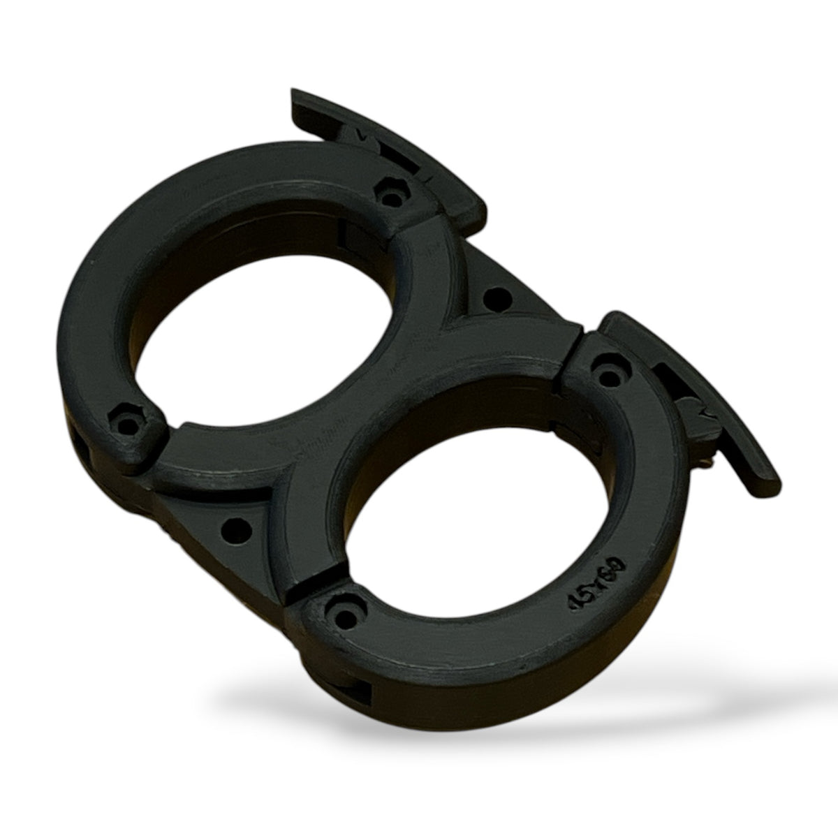 SnapCuffs – Schnellverschluss-Handfesseln für Bondage · 45  x 60 / Schwarz / 25 mm